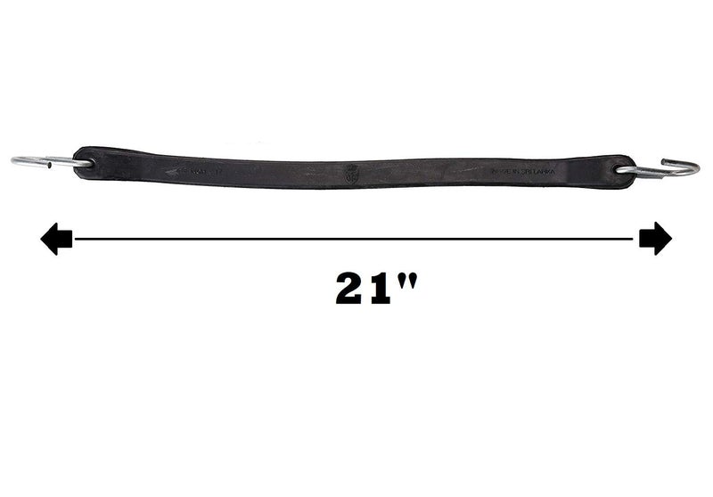 kitchentoolz 21â€³ Rubber Bungee Cords with Hooks â€“ 25 Pack Heavy Duty Rubber Tie Down Straps with Stainless Steel Hooks for Flatbed Trucks, Tarps, Gear, and Cargo - Image 5